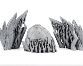 Valkyrie Helmet - Viking Mask - Angel Woman - Angelic Headwear DIY Cosplay Prop Kit