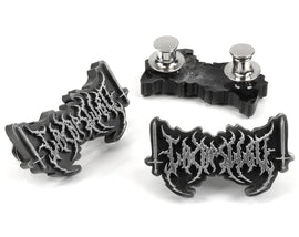 Lainpilled - Chronically Online Pin - Y2k Pin - Metal Font Anime Merch - Gift for Chronically Online | LPN1