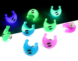 Power Moon Pins! Glow in the Dark Pin - Super Mario Odyssey Pins - Nintendo Gift / Mario Gift | SPN1