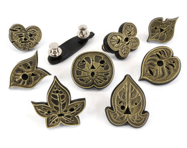 Korok Masks Brass Pins - Korok Ceremony Badges - Different Koroks Great Deku Tree Spirits Pin | SPN1