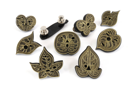 Korok Masks Brass Pins - Korok Ceremony Badges - Different Koroks Great Deku Tree Spirits Pin | SPN1