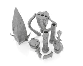 Ice Witch Staff DIY Cosplay Prop Kit - Ice Mage Staff, LARP Mage Weapon, Ice Witch Cosplay, Ice Magr Cosplay