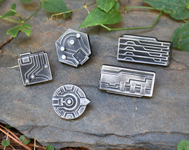 FFXIV Allagan Tomestones Pins - Dungeons - Trials - Duty Roulette - Rowena - Revelation, Genesis, Scripture, Comedy, Poetics | SPN1