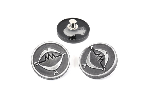 Soul Evans E A T Pin - Death Meister Academy - Soul Headband Pins - Meister Cosplay - Deaths Weapon Bandana SOUL EAT - Weapon Meister | SPN1