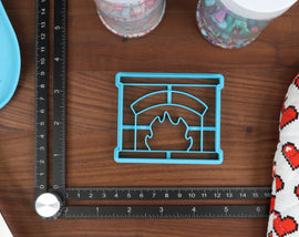 More Christmas Cookie Cutters - Baked Ham, Christmas Stocking, Fireplace, Happy Elf, Plate Snowflake - Holiday Cookies, Set two