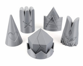 Extra Cult Lamb Crowns DIY Cosplay Props - Cult Lamb's Crown Hat - Eldritch Chemech - Fallen Haro - Jeweled Midas - Origami Ratau - Ratoos