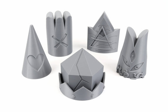 Extra Cult Lamb Crowns DIY Cosplay Props - Cult Lamb's Crown Hat - Eldritch Chemech - Fallen Haro - Jeweled Midas - Origami Ratau - Ratoos