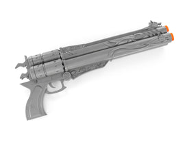 FFVII Cerberus Pistol - Advent Children DIY Cosplay Prop Kit - Tri-Barrel Revolver - Final Fantasy - 3 Headed Hellhound - Shrouded Darkness