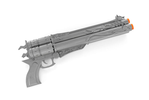 FFVII Cerberus Pistol - Advent Children DIY Cosplay Prop Kit - Tri-Barrel Revolver - Final Fantasy - 3 Headed Hellhound - Shrouded Darkness