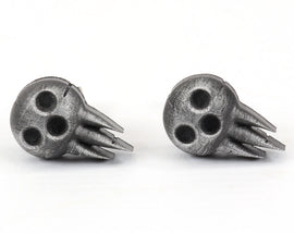 Lord Death's Mask Earrings Pair - Shinigami Mask- Grim Reaper Mask, Lord Death Cosplay ERG1