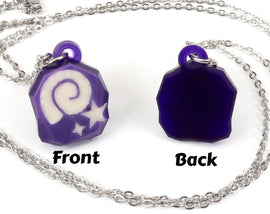 Animal Crossing Fossil Locket - Animal Crossing Necklace - Animal Crossing Gift - Glow in the Dark Fossil LKT1