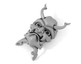 Shuten Doji Mask DIY Cosplay Prop Kit - Oni Mask, Traditional Oni Mask, Fate Oni Mask