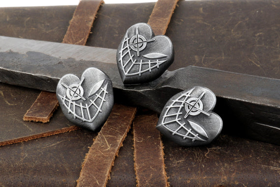 Lead Excorcist Mask Pin - Angel Exorcist Mask- Hell Born Killer Mask - Exterminator Mask- Angelic Weapon SPN1