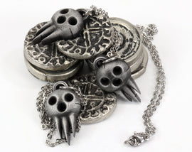 Lord Death's Mask Locket - Shinigami Mask- Grim Reaper Mask, Lord Death Cosplay LKT1