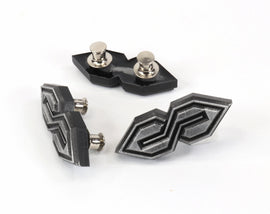 Cool S Pin - Line S Shape - School Doodling Pin - Rigid Infinity - Rigid S - 3 Lines Drawing - Meme Drawings | SPN1