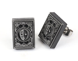 Persona 3 Reload Shuffle Time Glow Earrings - Persona 3 Card - Major Arcana Card - Persona Gift / Persona 3 - Granted Persona | ERG1