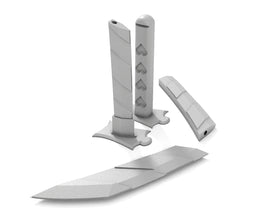 Stocking Katana DIY Cosplay Prop Kit - Stripes I & II, Panty and Stocking Katana, Striped Katana, Angels Katana