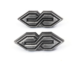 Cool S Pin - Line S Shape - School Doodling Pin - Rigid Infinity - Rigid S - 3 Lines Drawing - Meme Drawings | SPN1