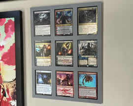TCG Display Frame - 5 Display Modes - Protective Magnetic Back - For Displaying PKmN, MTG, Yugioh, Sports Cards FNP1