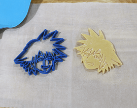 Kingdom Hearts 1 Character Cookie cutters - Sora, Riku, Kairi, Donald, Goofy - LootCaveCo