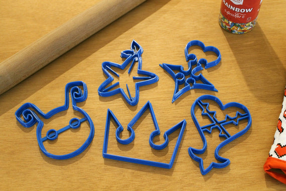 Kingdom Hearts Wayfinder Cookie Cutters - Kingdom Hearts - LootCaveCo