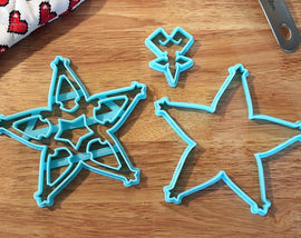 Kingdom Hearts Wayfinder Linzer Tart Cookie Cutter - Kingdom Hearts - LootCaveCo