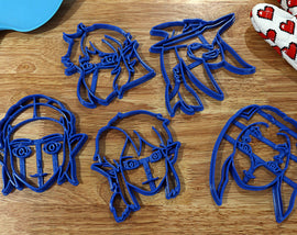 Legend of Zelda Cookie Cutters - Link, Mipha, Sidon, Zelda, Gerudo Link - Breath of the Wild / Nintendo Gift - LootCaveCo