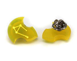 Libra Constellation Stone Pin - FFXIV Halmarut Ascian Crystal Pin - LootCaveCo