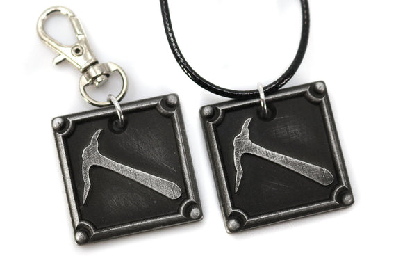 Miner FFXIV Gathering Charm - MIN Metal Resin, Disciple of the Land Final Fantasy 14 FF14 - LootCaveCo