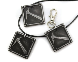 Miner FFXIV Gathering Charm - MIN Metal Resin, Disciple of the Land Final Fantasy 14 FF14 - LootCaveCo