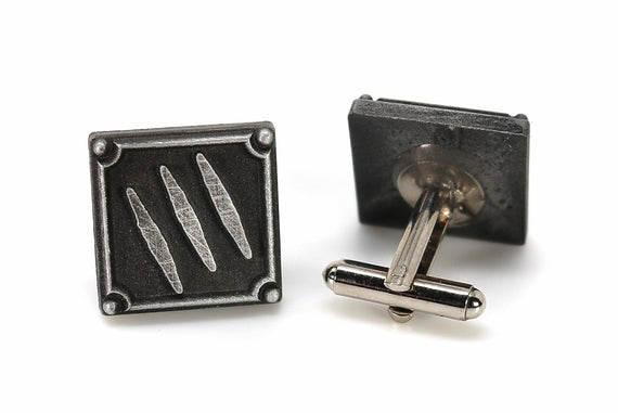 Monk FFXIV Job Cufflinks - MNK Metal Resin, Final Fantasy 14 FF14 Soul Crystal - LootCaveCo