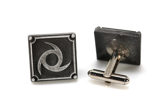 Ninja FFXIV Job Cufflinks - NIN Metal Resin, Final Fantasy 14 FF14 Soul Crystal - LootCaveCo