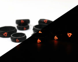 Ninja FFXIV Ring Glow in the Dark Soul Crystal/NIN Job Stone Final Fantasy XIV FF14 - LootCaveCo