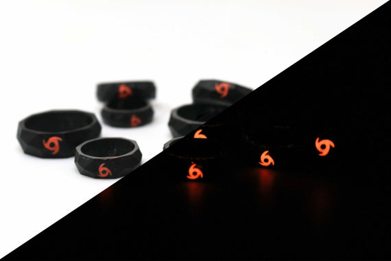 Ninja FFXIV Ring Glow in the Dark Soul Crystal/NIN Job Stone Final Fantasy XIV FF14 - LootCaveCo