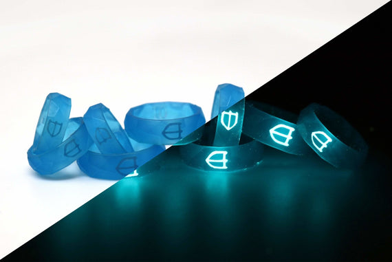 Paladin FFXIV Ring Glow in the Dark Soul Crystal/PAL Job Stone Final Fantasy XIV FF14 - LootCaveCo