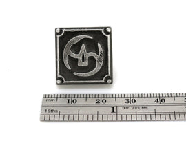 Samurai FFXIV Job Pin - SAM Metal Resin, Final Fantasy 14 FF14 Soul Crystal - LootCaveCo