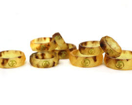 Samurai FFXIV Ring Glow in the Dark Soul Crystal/SAM Job Stone Final Fantasy XIV FF14 - LootCaveCo