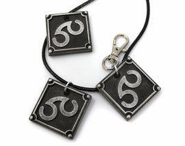 Scholar FFXIV Job Charm - SCH Metal Resin, Final Fantasy 14 FF14 Soul Crystal - LootCaveCo