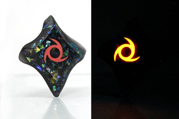 Twinkle Ninja FFXIV Glow in the Dark Soul Crystal/NIN Job Stone Final Fantasy XIV FF14 - LootCaveCo