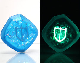 Twinkle Paladin FFXIV Glow in the Dark Soul Crystal/PAL Job Stone Final Fantasy XIV FF14 - LootCaveCo