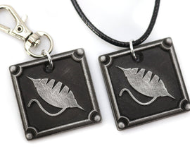 Weaver FFXIV Crafting Charm - WVR Metal Resin, Disciple of the Hand Final Fantasy 14 FF14 - LootCaveCo