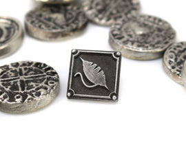 Weaver FFXIV Crafting Pin - WVR Metal Resin, Disciple of the Hand Final Fantasy 14 FF14 - LootCaveCo