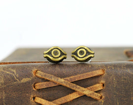 Yugioh Millenium Eye Earrings - Yu Gi Oh Cosplay or Gift - Maximillion Pegasus - LootCaveCo