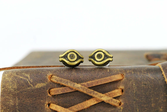 Yugioh Millenium Eye Earrings - Yu Gi Oh Cosplay or Gift - Maximillion Pegasus - LootCaveCo