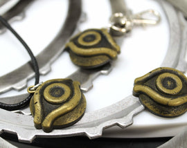 Yugioh Millenium Eye Keychain - Yu Gi Oh Cosplay or Gift - Maximillion Pegasus - LootCaveCo