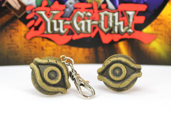 Yugioh Millenium Eye Keychain - Yu Gi Oh Cosplay or Gift - Maximillion Pegasus - LootCaveCo