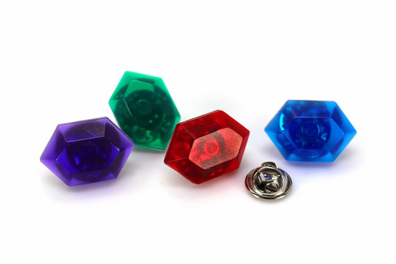 Zelda Rupee Pin Legend of Zelda Breath of the Wild - Nintendo/Zelda Gift - LootCaveCo